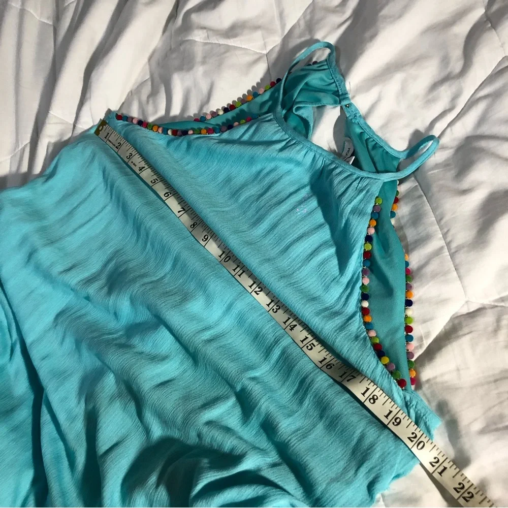 The vanity room Pom pom dress Summer Vacation Resortwear